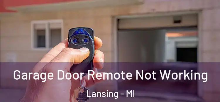  Garage Door Remote Not Working Lansing - MI